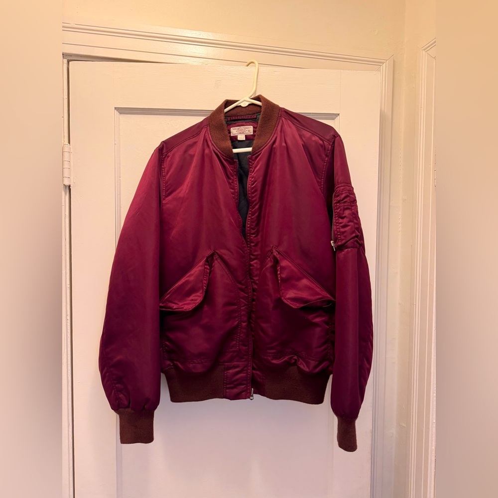 PrimaLoft Nylon Bomber Jacket